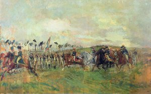 De ochtend van de Slag bij Castiglione, 5 augustus 1796